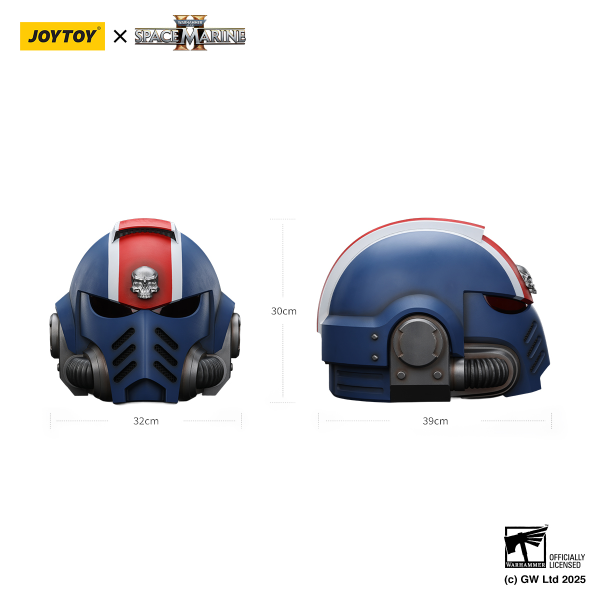 JOYTOY Ultramarines Lieutenant Titus' MKX Helmet
