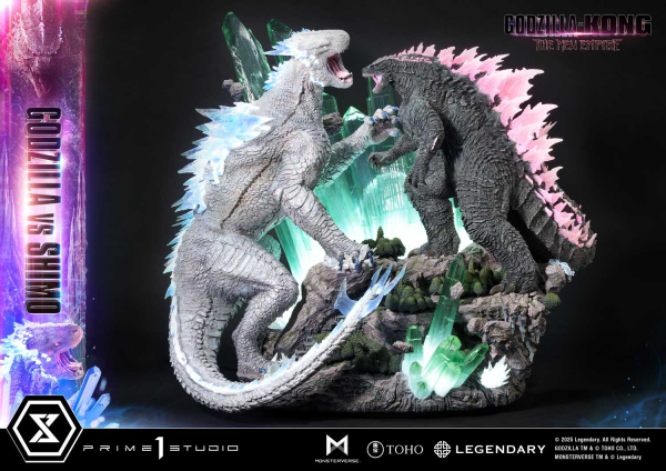 Prime 1 Studio Ultimate Diorama Masterline Godzilla x Kong: The New Empire Godzilla vs Shimo Bonus Version | 4582647121684