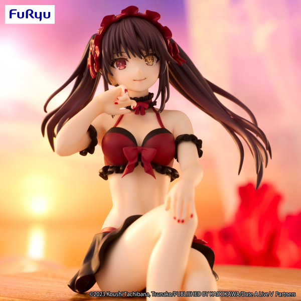 FuRyu Date A LiveⅤ Noodle Stopper Figure -Kurumi Tokisaki Swimsuit ver.- | 4582782366827