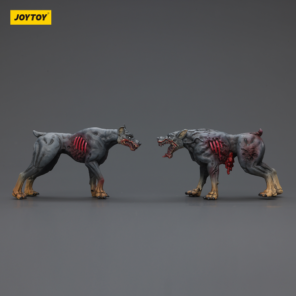 JOYTOY Dark Source Zombie Fiqure Zombie Police Dogs | 6927054401642