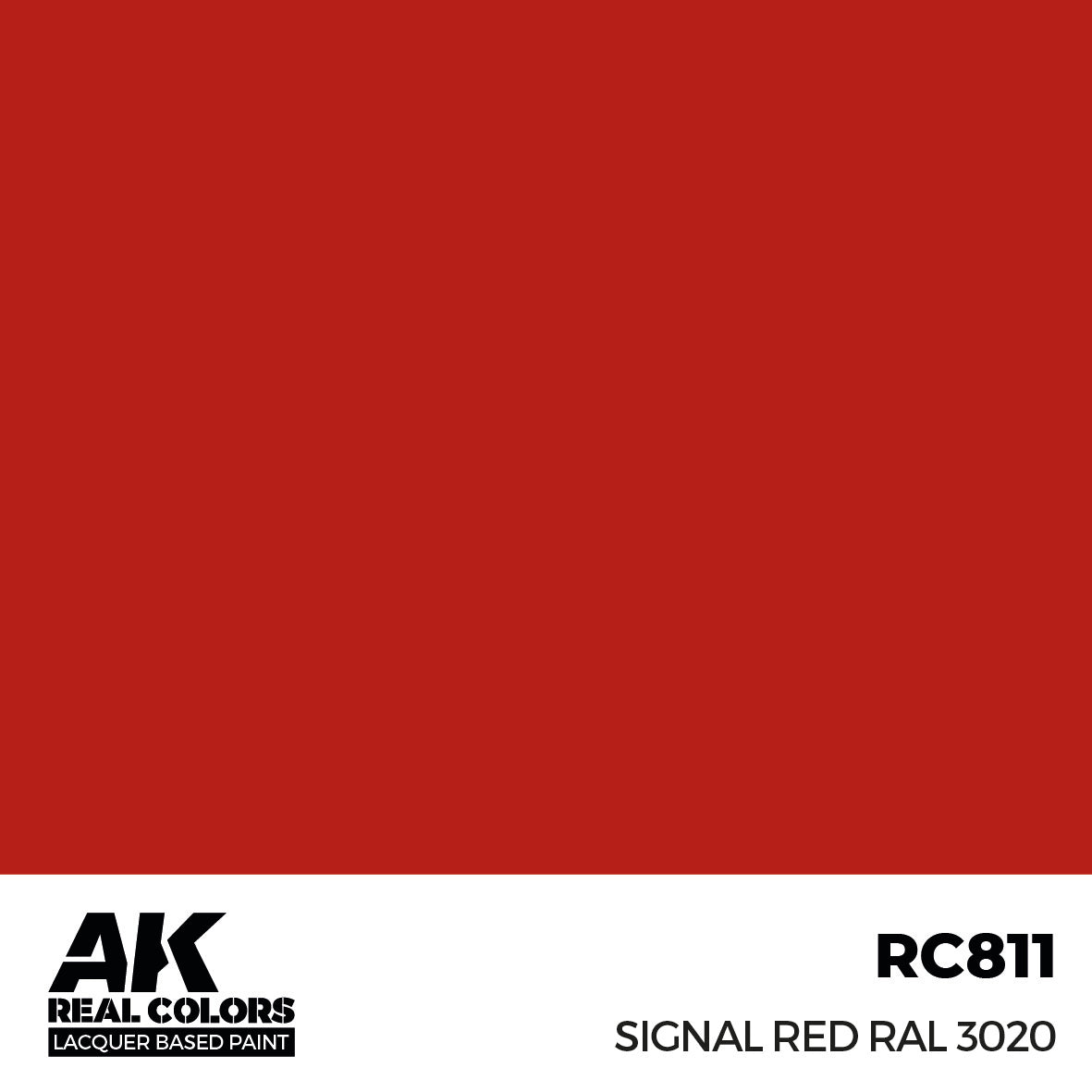 AK Interactive Real Colors Signal Red RAL 3020 17 ml. | 8435568335646