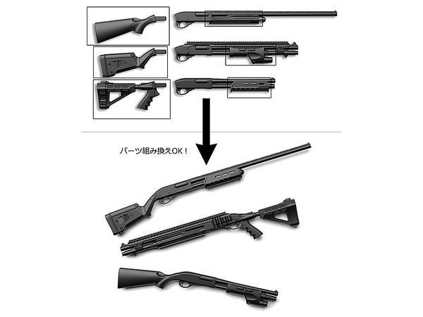 TomyTec Little Armory 1/12 LA093 M870 Tactical Type | 4543736324430