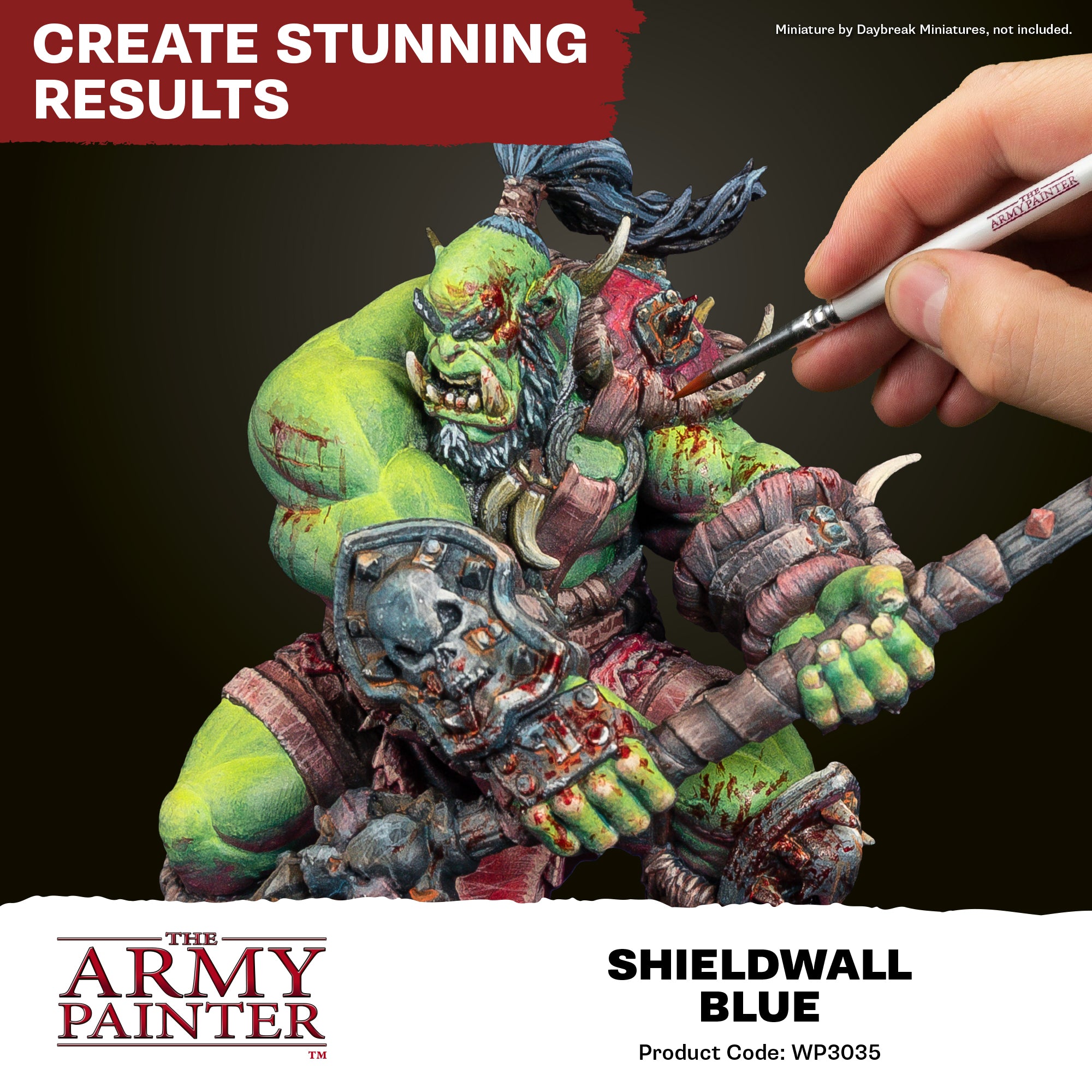 Army Painter Warpaints Fanatic Acrylic, Shieldwall Blue