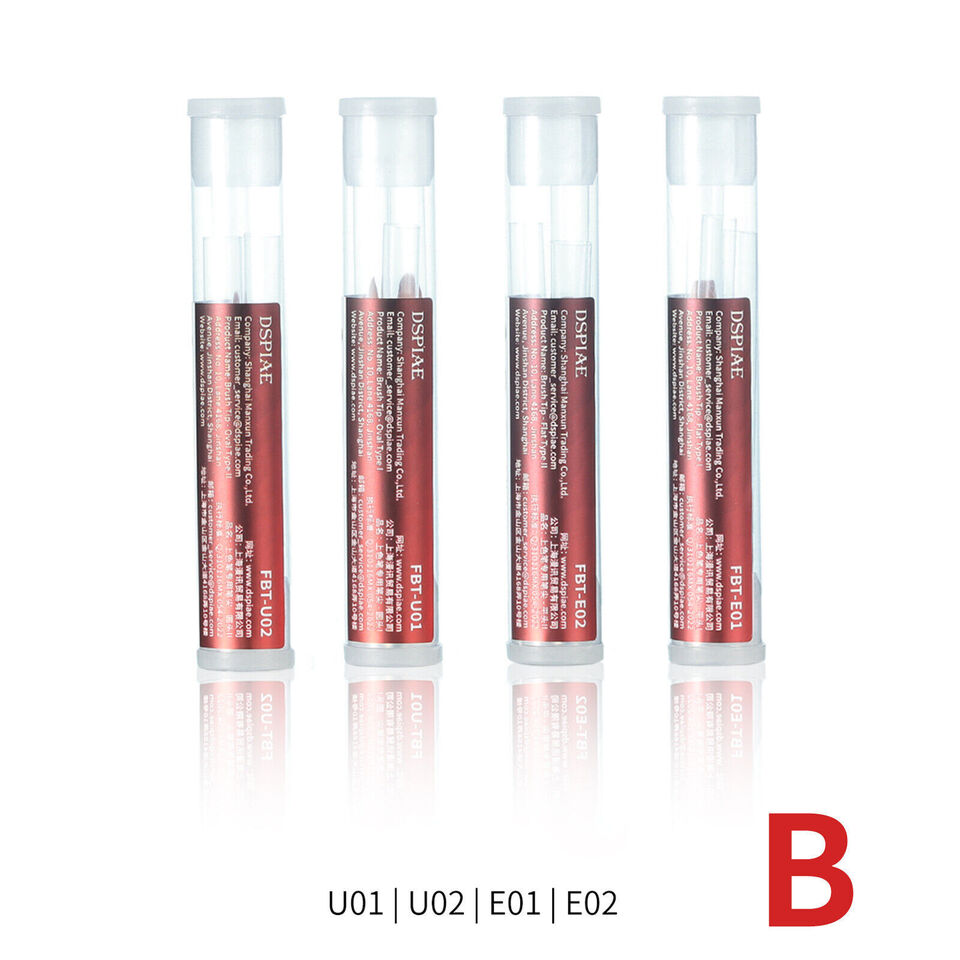 Dspiae FBT-E01 Brush Tip - Flat Type I | 6970845562541