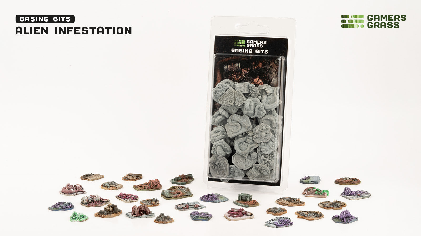 Gamers Grass Basing Bits - Alien Infestation | 738956790521