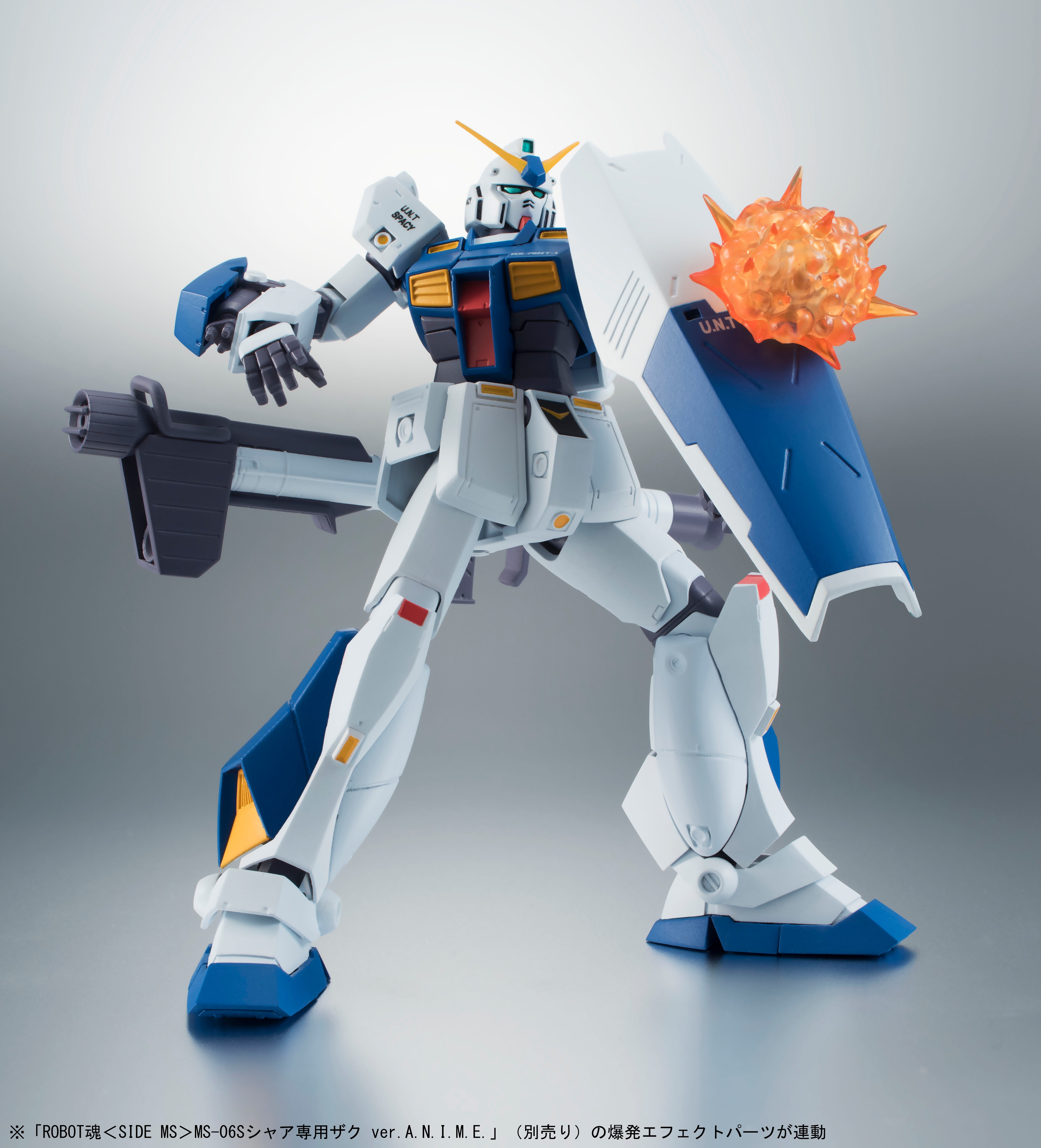 Bandai Tamashii Nations The Robot Spirits <Side MS> RX-78NT-1 Gundam NT-1 Ver. A.N.I.M.E. "Mobile Suit Gundam 0080 War In The Pocket" | 4573102614995