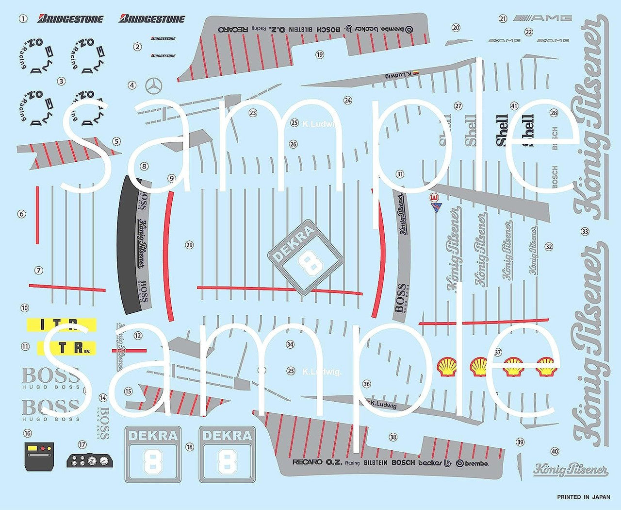 Fujimi 1/24 Mercedes-Benz 190E 2.5-16 Evolution II Boss Ver. | 4968728062716