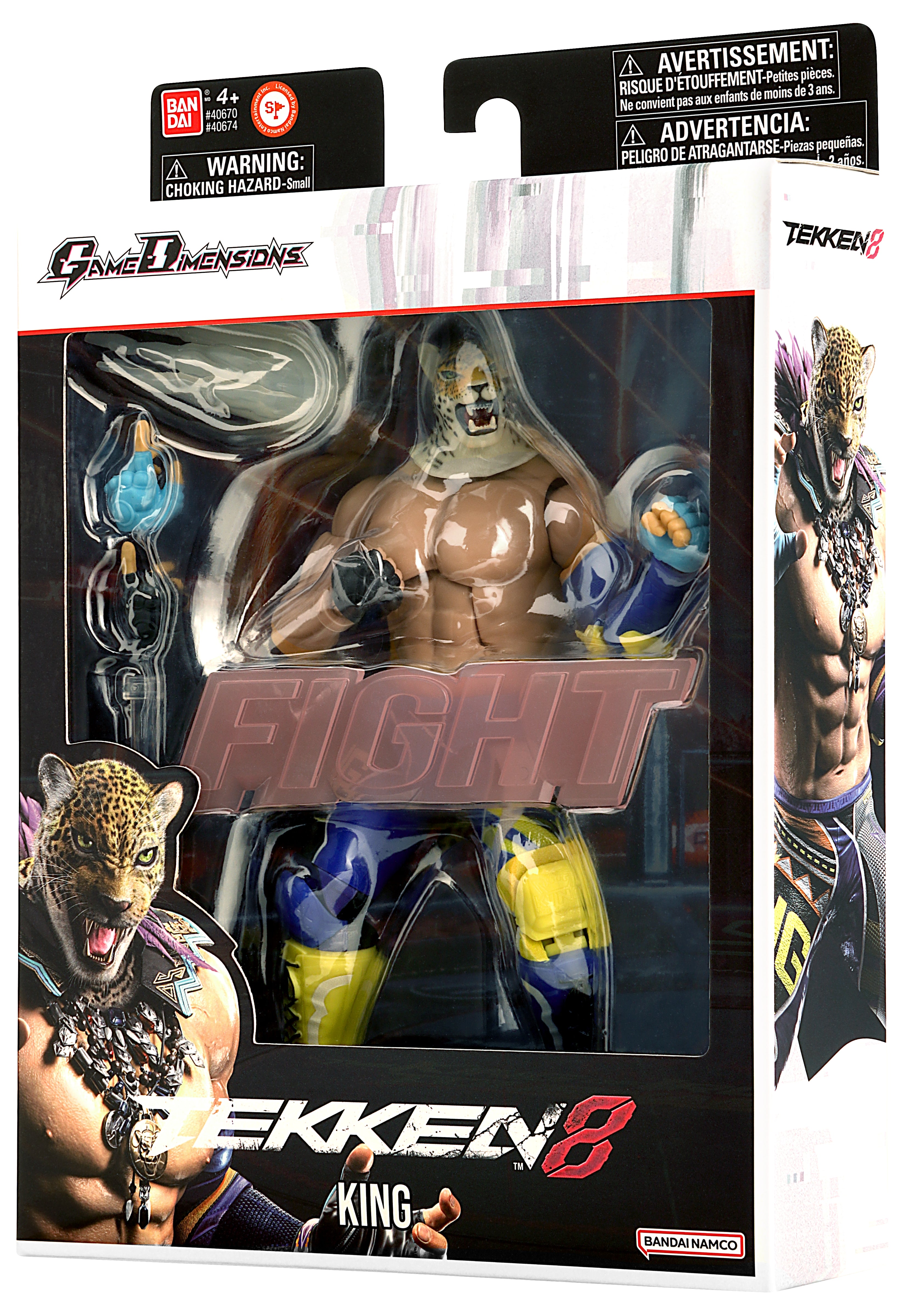 Bandai GameDimensions Tekken Action Figure -King- "Tekken 8" | 45557406745