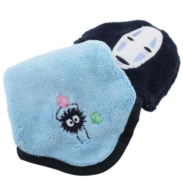 Marushin Spirited Away No Face Micro Loop Towel "Spirited Away" | 4992272754476