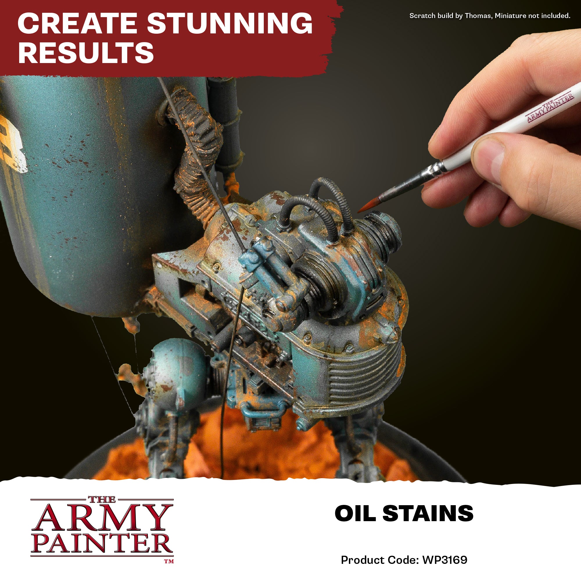 Army Painter Warpaints Fanatic Effects, Oil Stains | 5713799316904