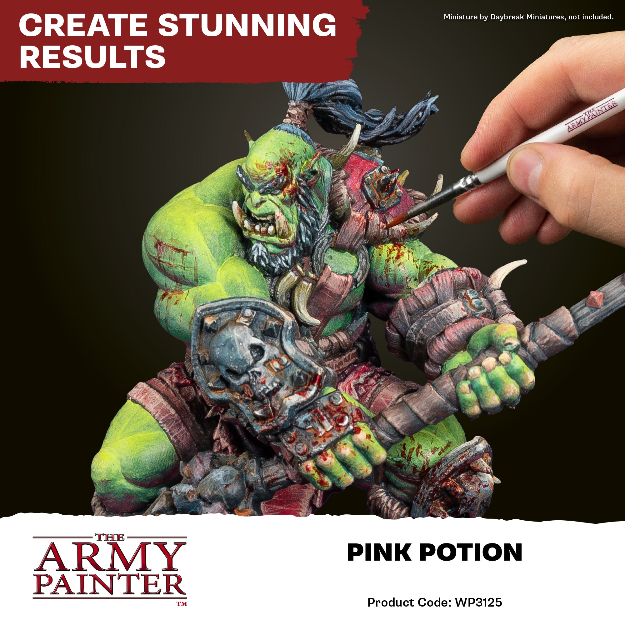 Army Painter Warpaints Fanatic Acrylic, Pink Potion | 5713799312500