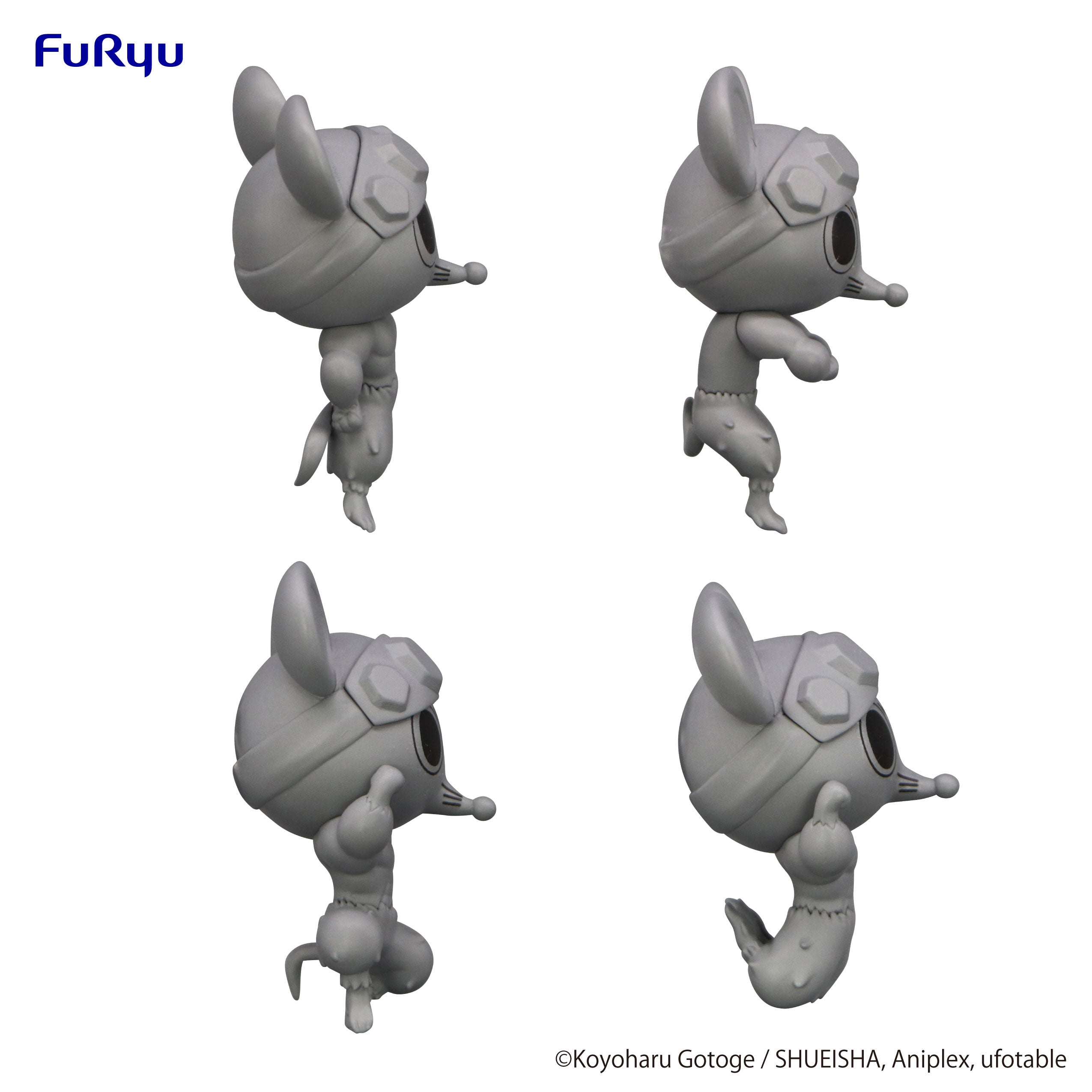 FURYU Corporation Demon Slayer: Kimetsu no Yaiba Chokotto Hikkake Figure Petit -MUKI MUKI MOUSE- set (4peace's set) | 4580736402515