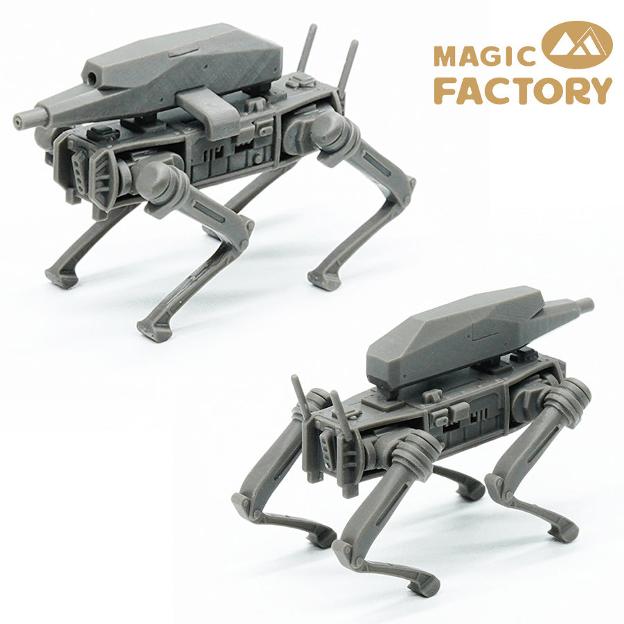 Magic Factory 1/35 Armed Robot Dog & RQ-20 UAV Set | 6974715830167