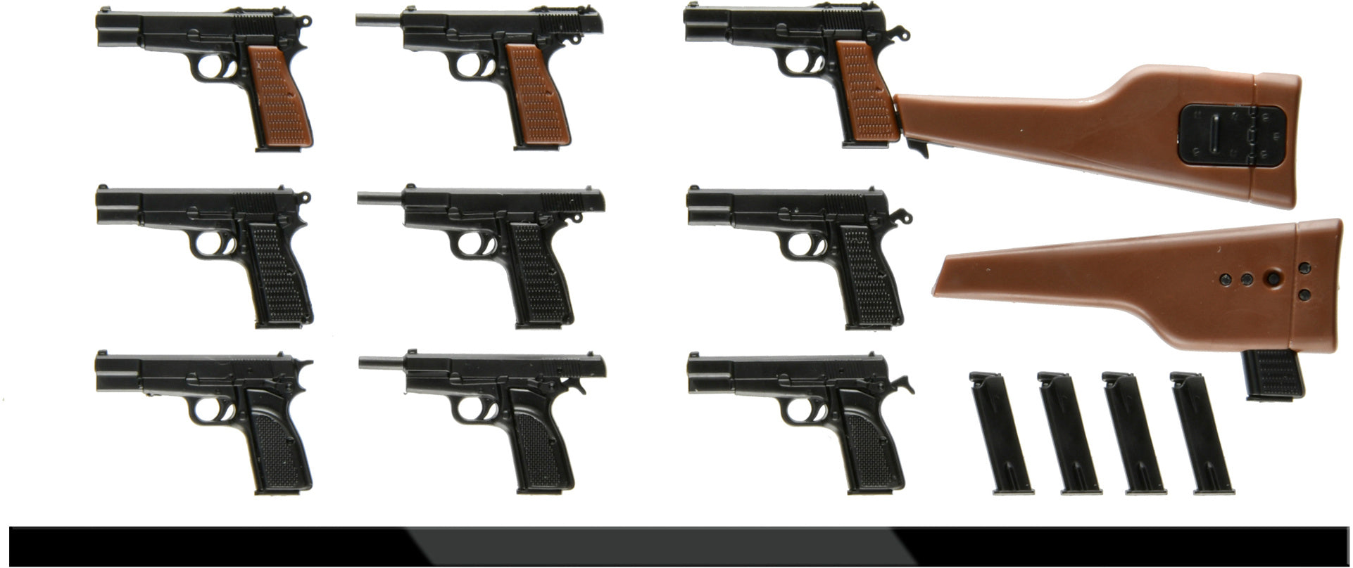 TomyTec Little Armory 1/12 LA096 Browning High-Power Type | 4543736329749