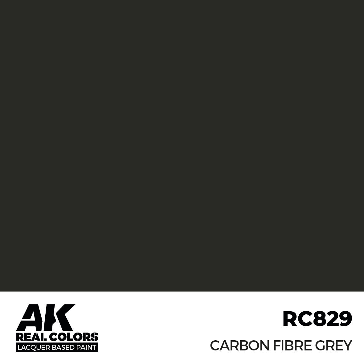 AK Interactive Real Colors Carbon Fibre Grey 17 ml. | 8435568335820