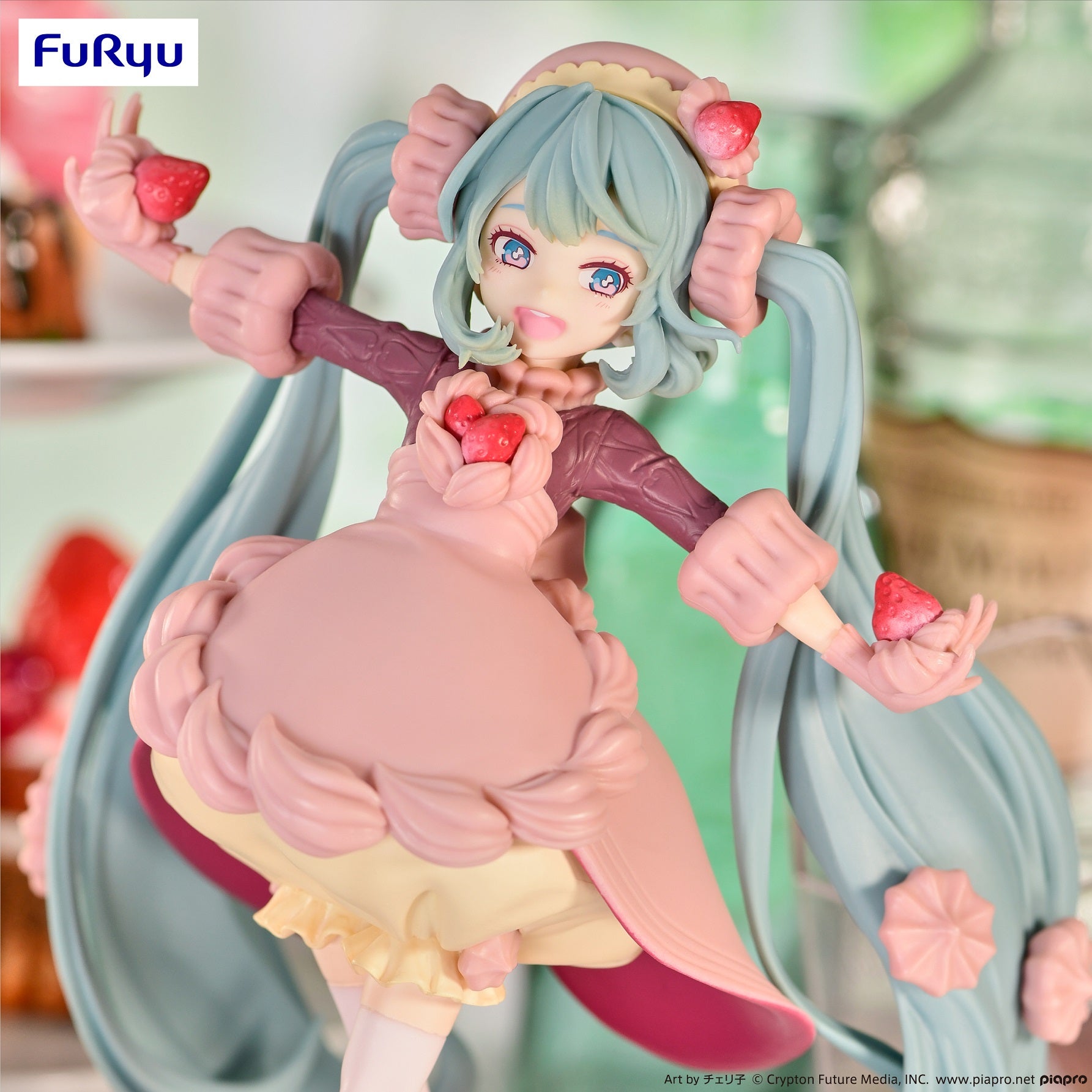 FURYU Corporation Hatsune Miku SweetSweets Series Figure -Strawberry Chocolate Short-(re-run) | 4582655073081
