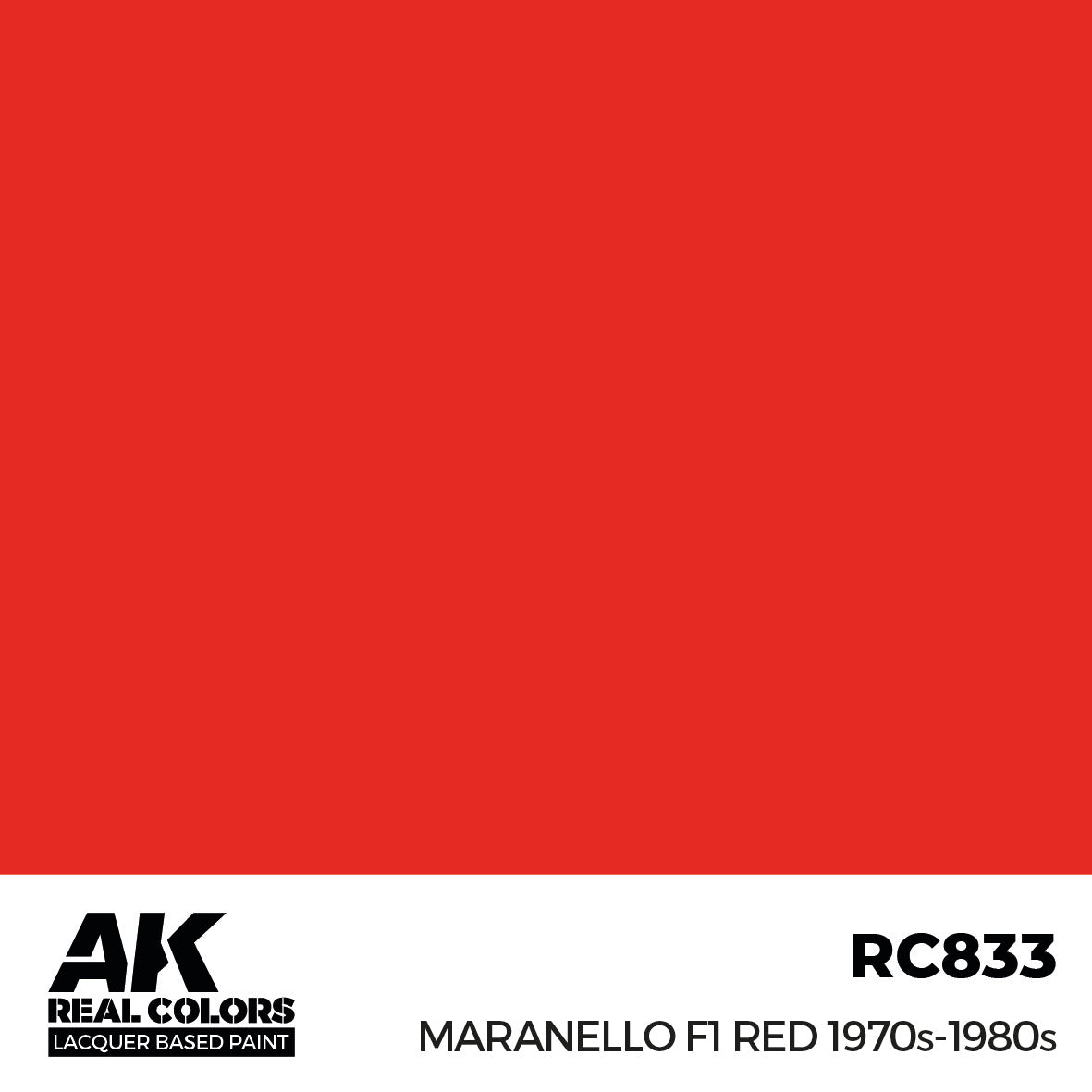 AK Interactive Real Colors Maranello F1 Red 1970s-1980s 17 ml. | 8435568335868