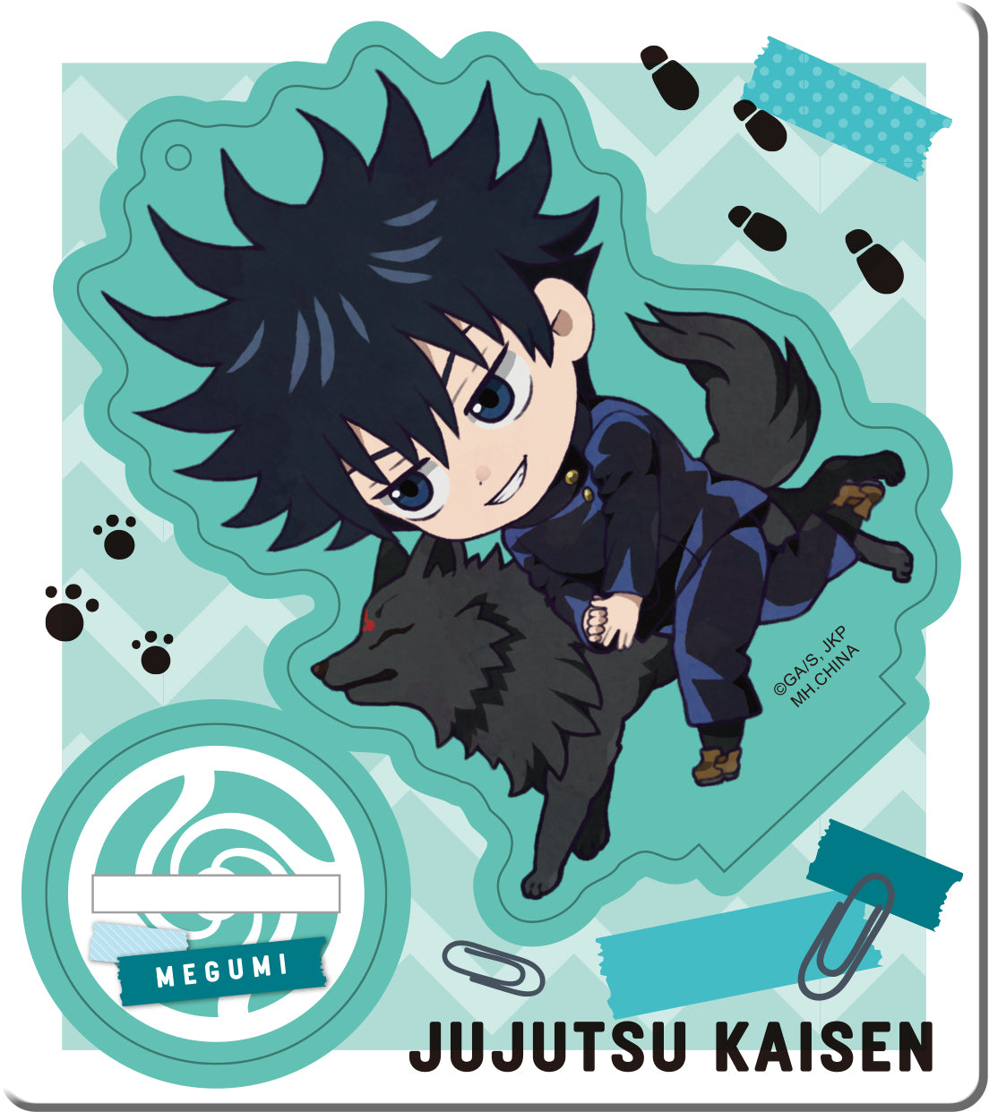 Megahouse Tokotoko Acrylic Stands Jujutsu Kaisen (Limited Ver.), Box of 8 | 4535123832369
