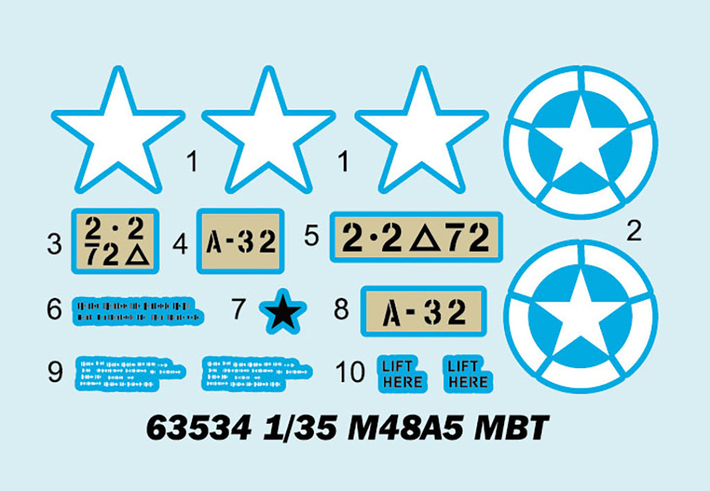 ILOVEKIT 1/35 M48A5 MBT