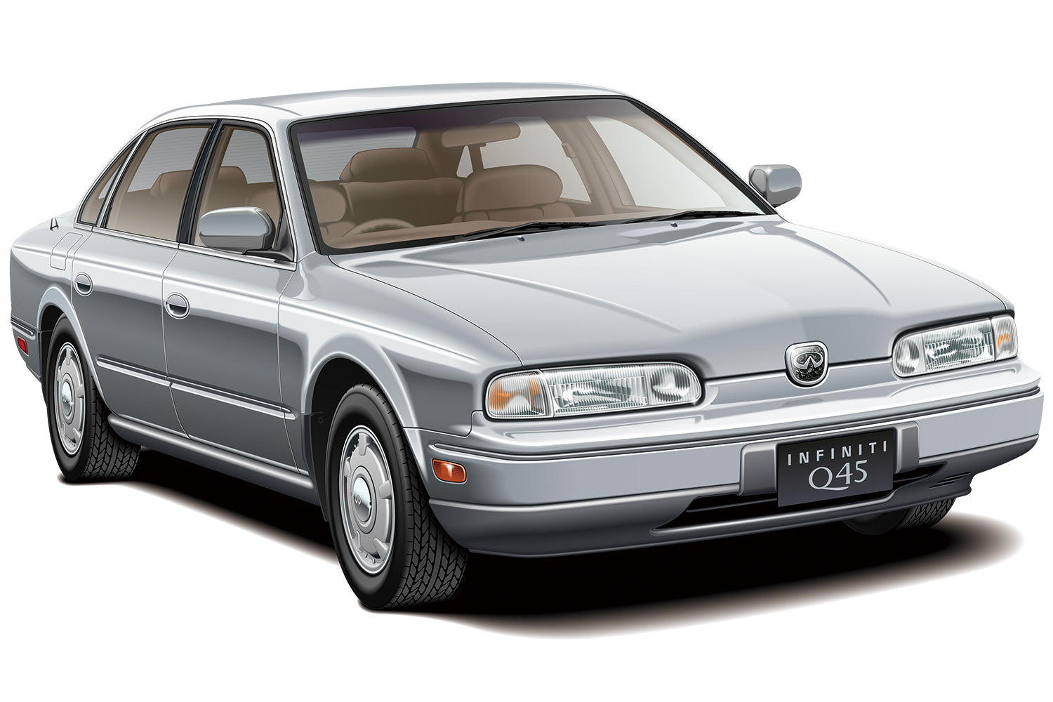 Aoshima 1/24 Nissan G50 President/Infiniti Q45 '89 | 4905083064047