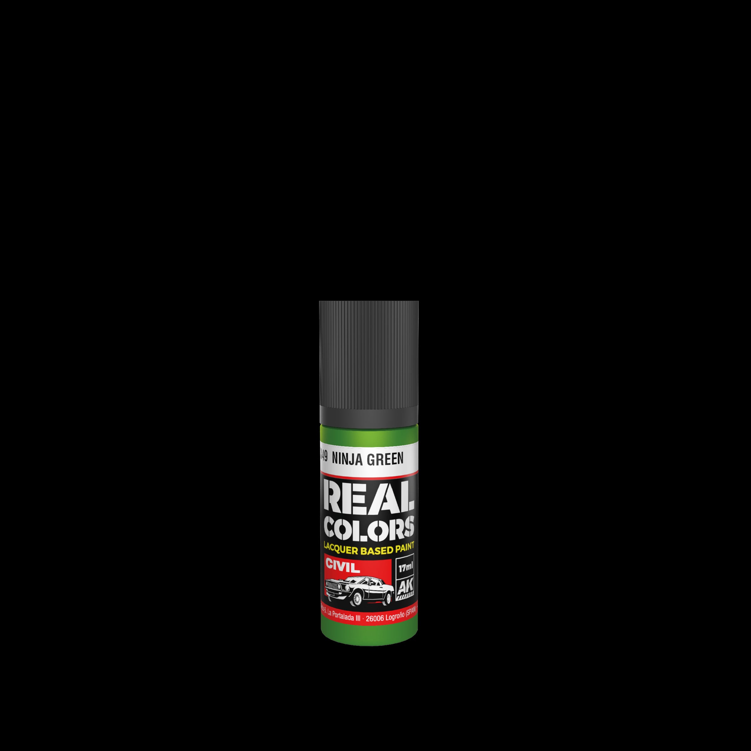 AK Interactive Real Colors Ninja Green 17 ml. | 8435568336025