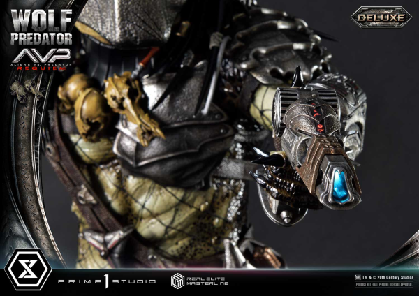 Prime 1 Studio Real Elite Masterline Aliens vs. Predator: Requiem Wolf Predator DX Bonus Version | 4582647121646