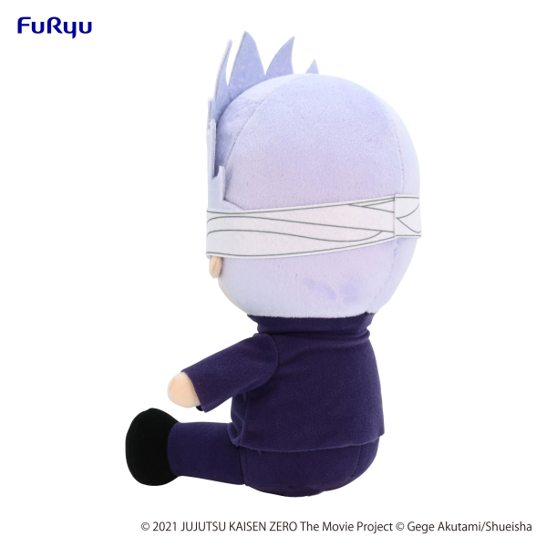 Jujutsu Kaisen 0: The Movie KYURUMARU Big Plush Toy-Satoru Gojo- | 4580736401716