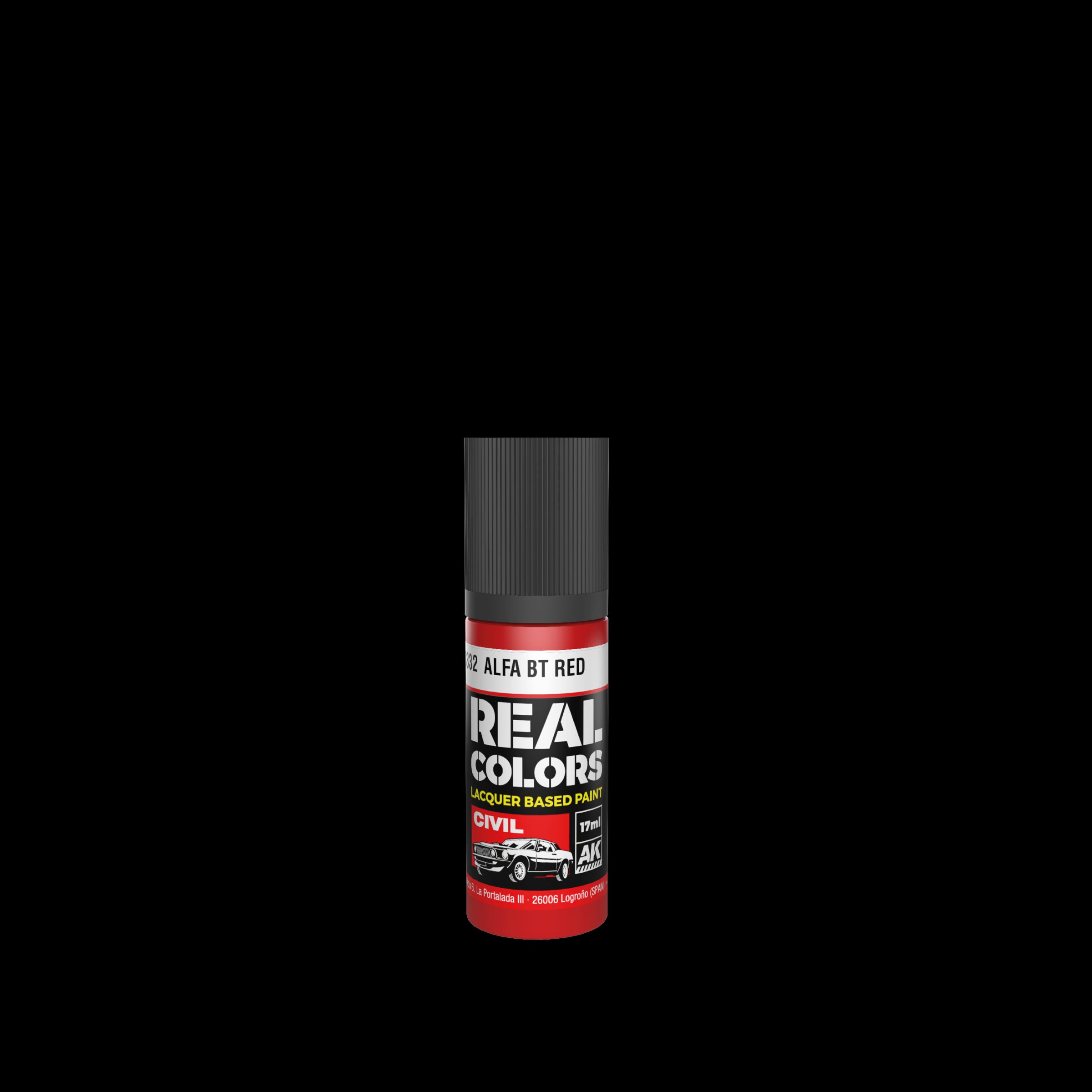 AK Interactive Real Colors Alfa BT Red 17 ml. | 8435568335851