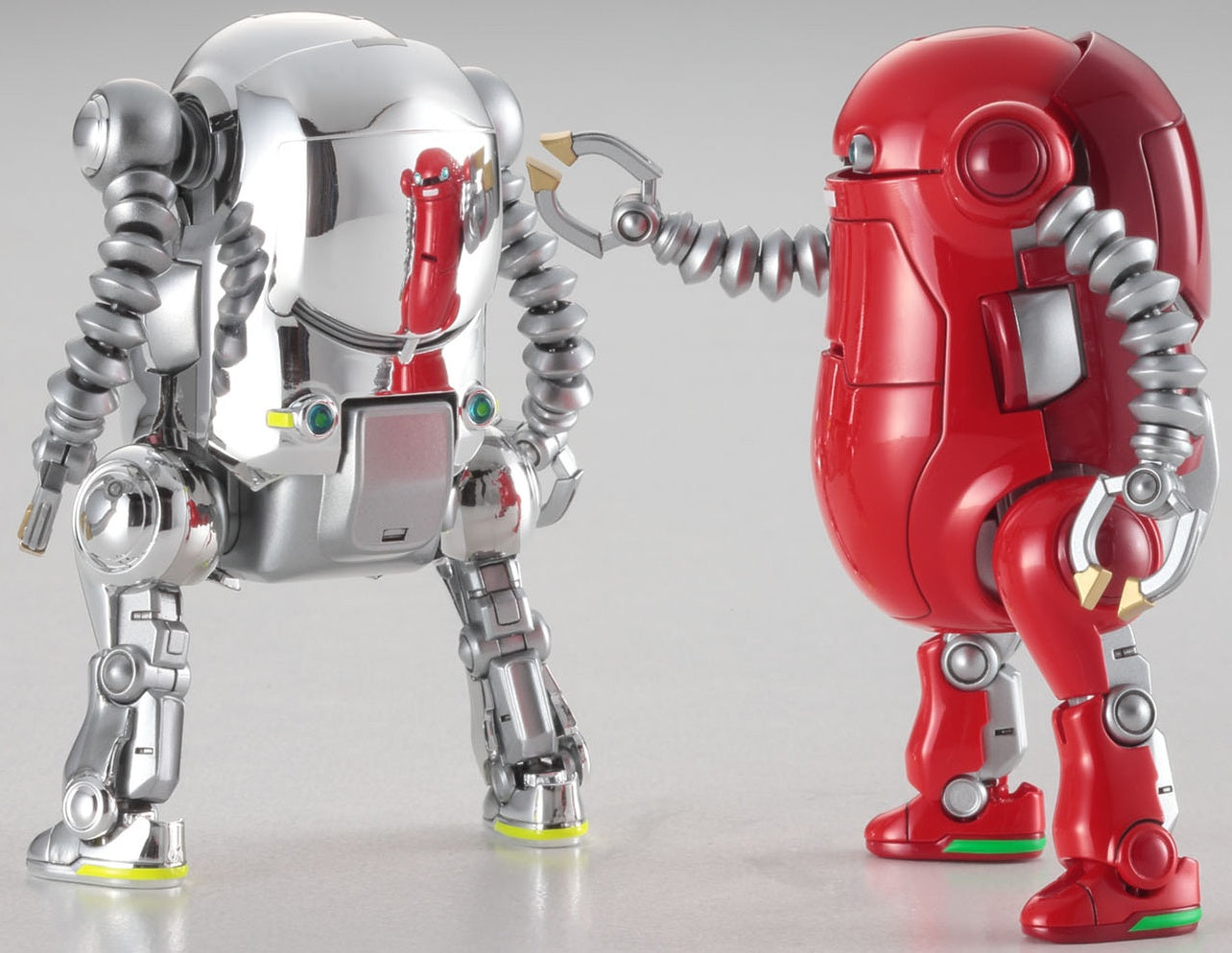 Hasegawa 1/35 Mechatrowego No.20 Old Type “Red & Silver” (2 Kits In The Box)