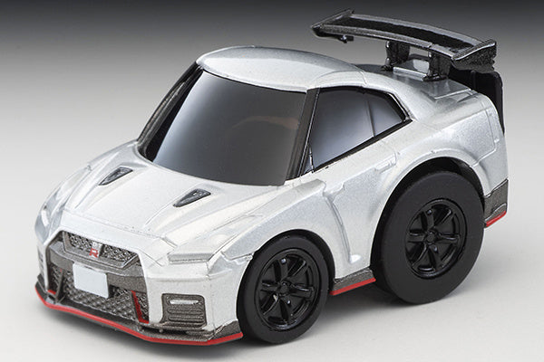 TomyTec Choro Q QS-05B Nissan Gt-R Nid7:D27Smo Nismo N Attack Package Silver | 4543736328506