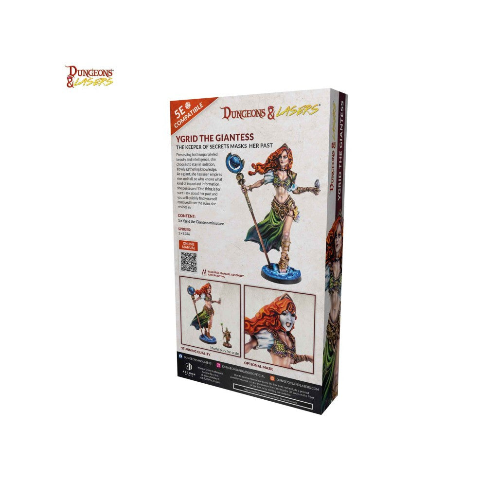Archon Studio Dungeons and Lasers: Ygrid the Giantess (D&L: Miniatures) | 5901414675431