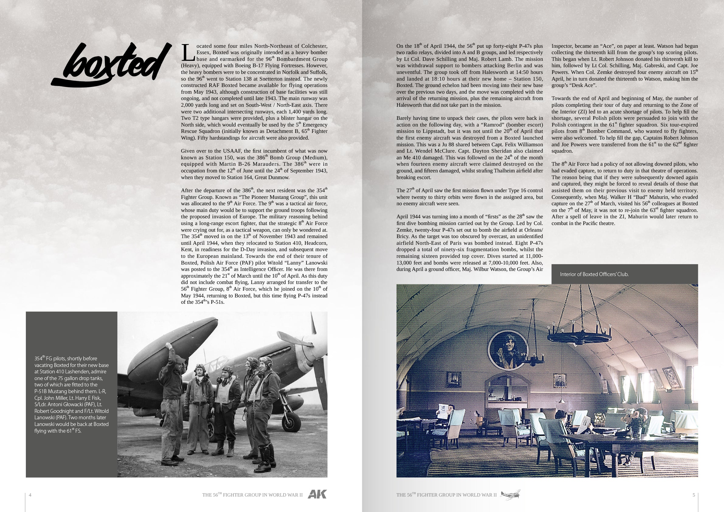 AK Interactive The 56th Fighter Group In World War II: 18th April 1944 To V-E Day And Beyond (English) | 8435568331150