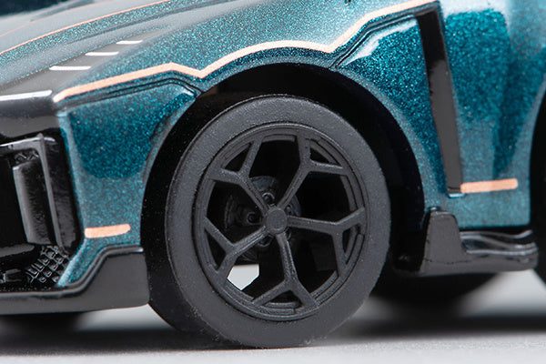 TomyTec Choro Q Zero Z-81c Nissan GT-R50 by Italdesign Dark Green | 4543736328353