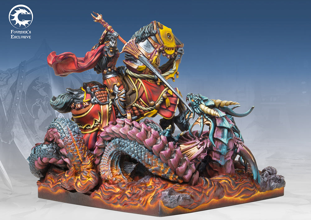 Conquest, Hundred Kingdoms - Founder's Exclusive St. George and the Dragon (PBW2236) | 5213009015646