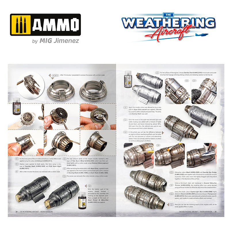 Ammo Mig The Weathering Aircraft Issue 03: Worn Warriors (English) | 8432074152231