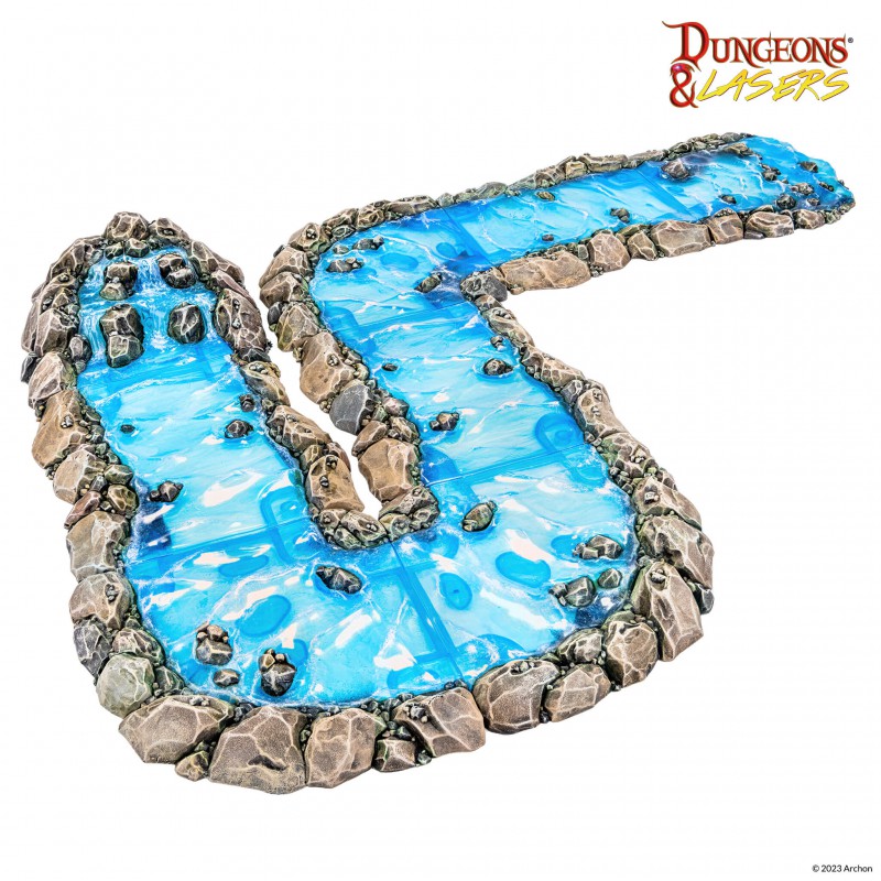 Archon Studio Dungeons and Lasers: Modular River (D&L: Expansion Sets) | 5901414674168