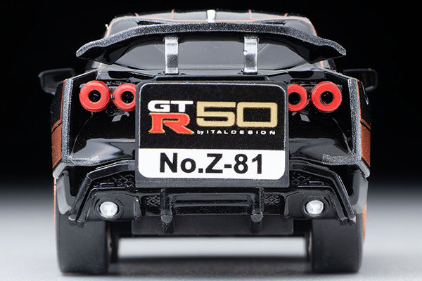 TomyTec Choro Q Zero Z-81d Nissan GT-R50 by Italdesign Gray M | 4543736328360