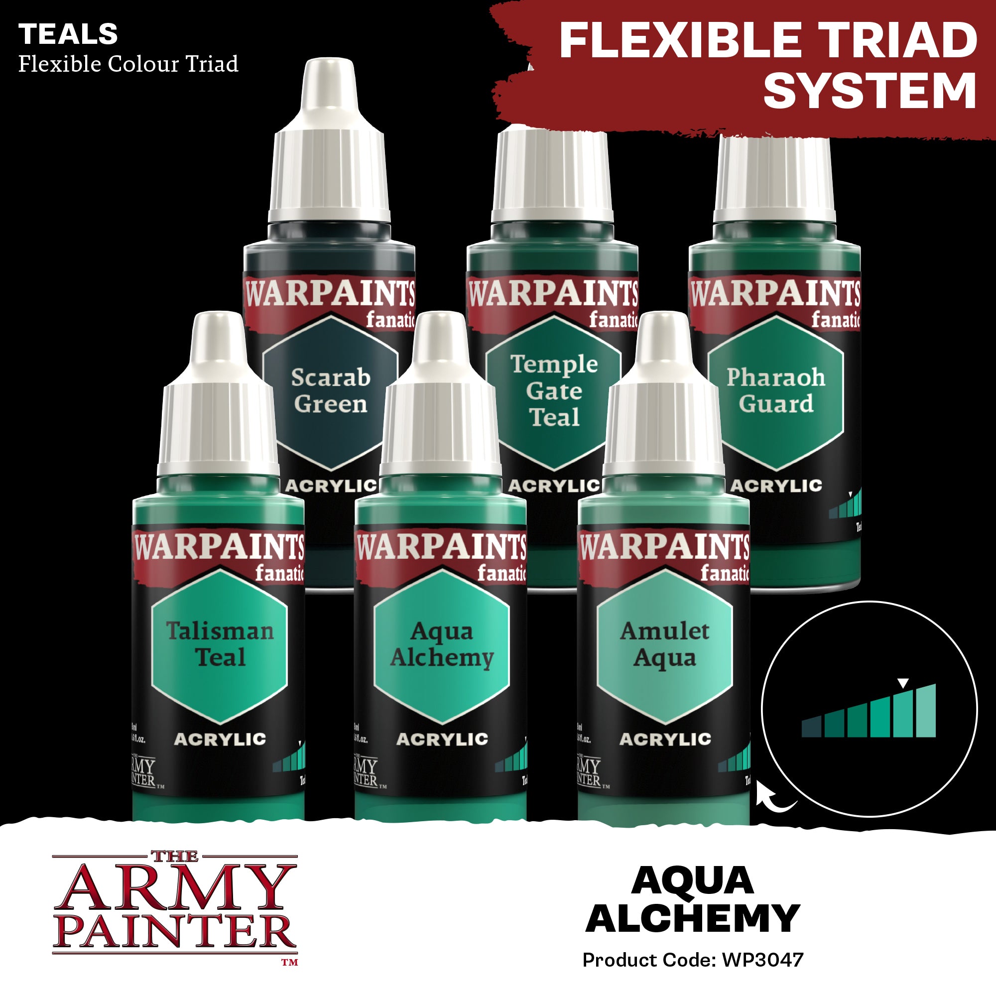 Army Painter Warpaints Fanatic Acrylic, Aqua Alchemy | 5713799304703