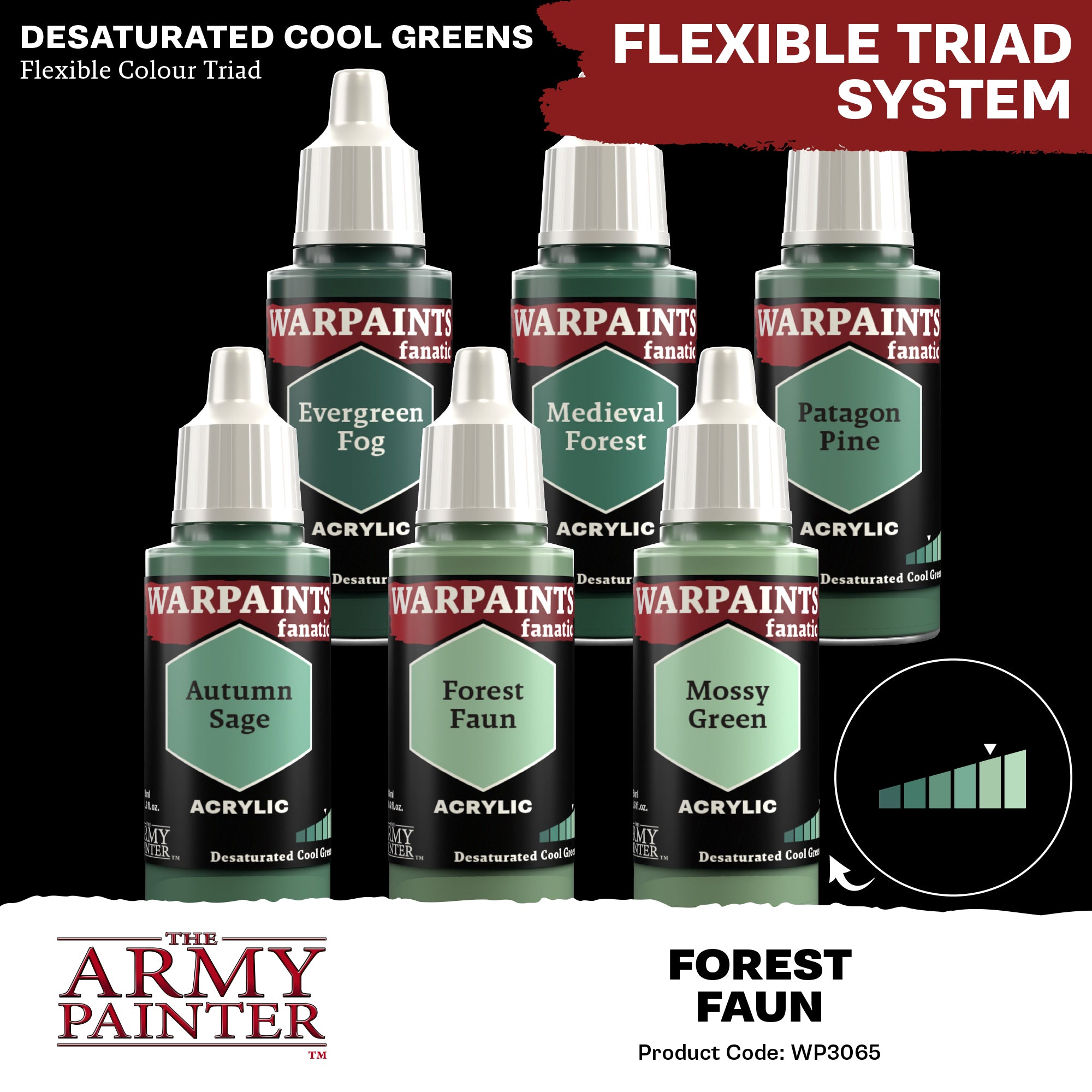 Army Painter Warpaints Fanatic Acrylic, Forest Faun | 5713799306509