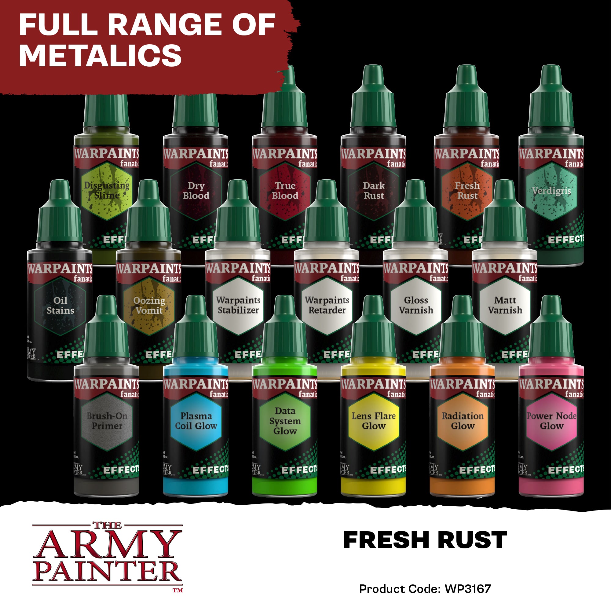 Army Painter Warpaints Fanatic Effects, Fresh Rust | 5713799316706