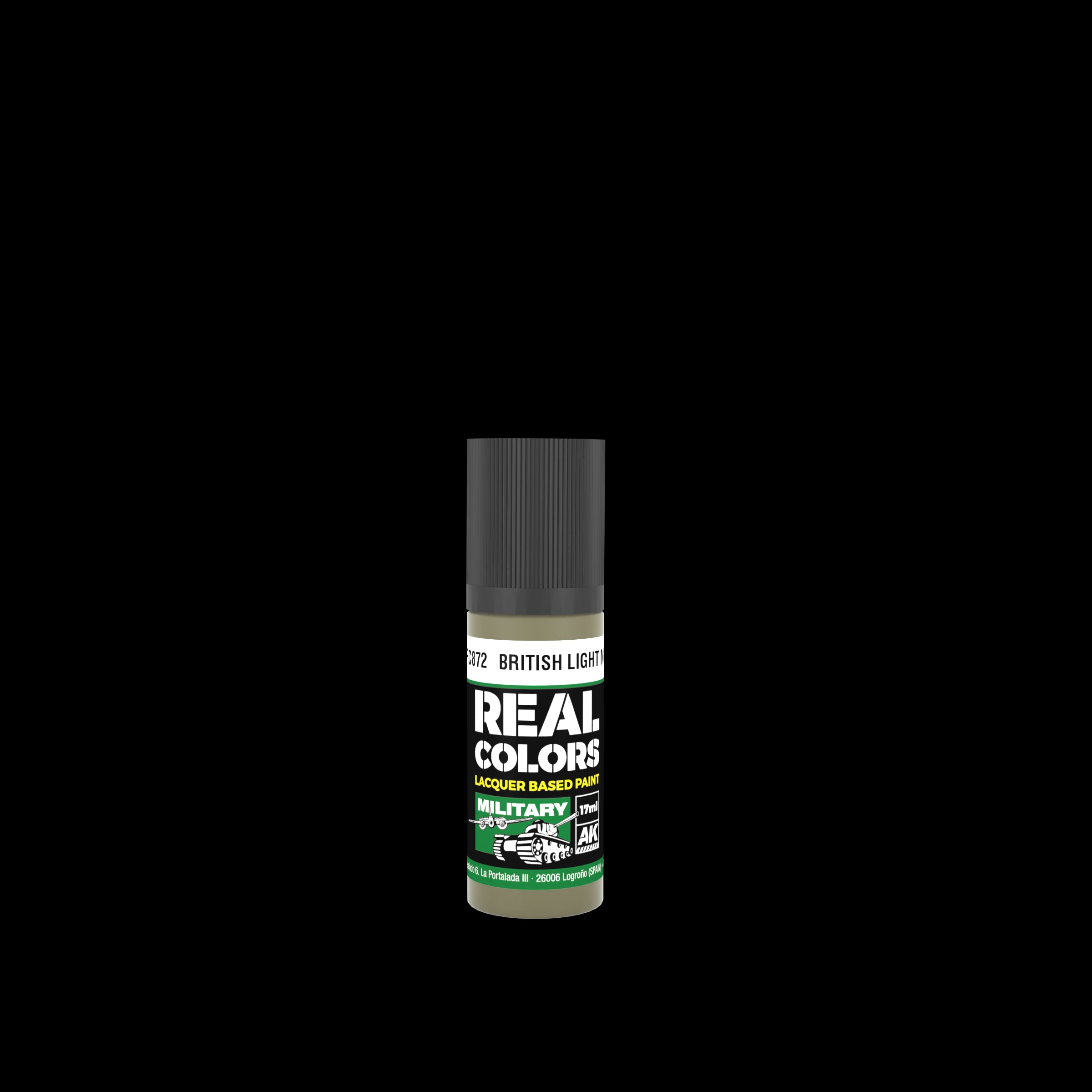 AK Interactive Real Colors British Light Mud 17 ml. | 8435568336254