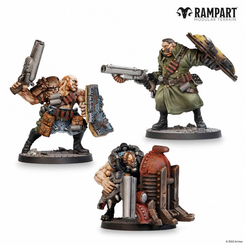 Archon Studio RAMPART Modular: City Defenders Miniature Pack | 5901414673154