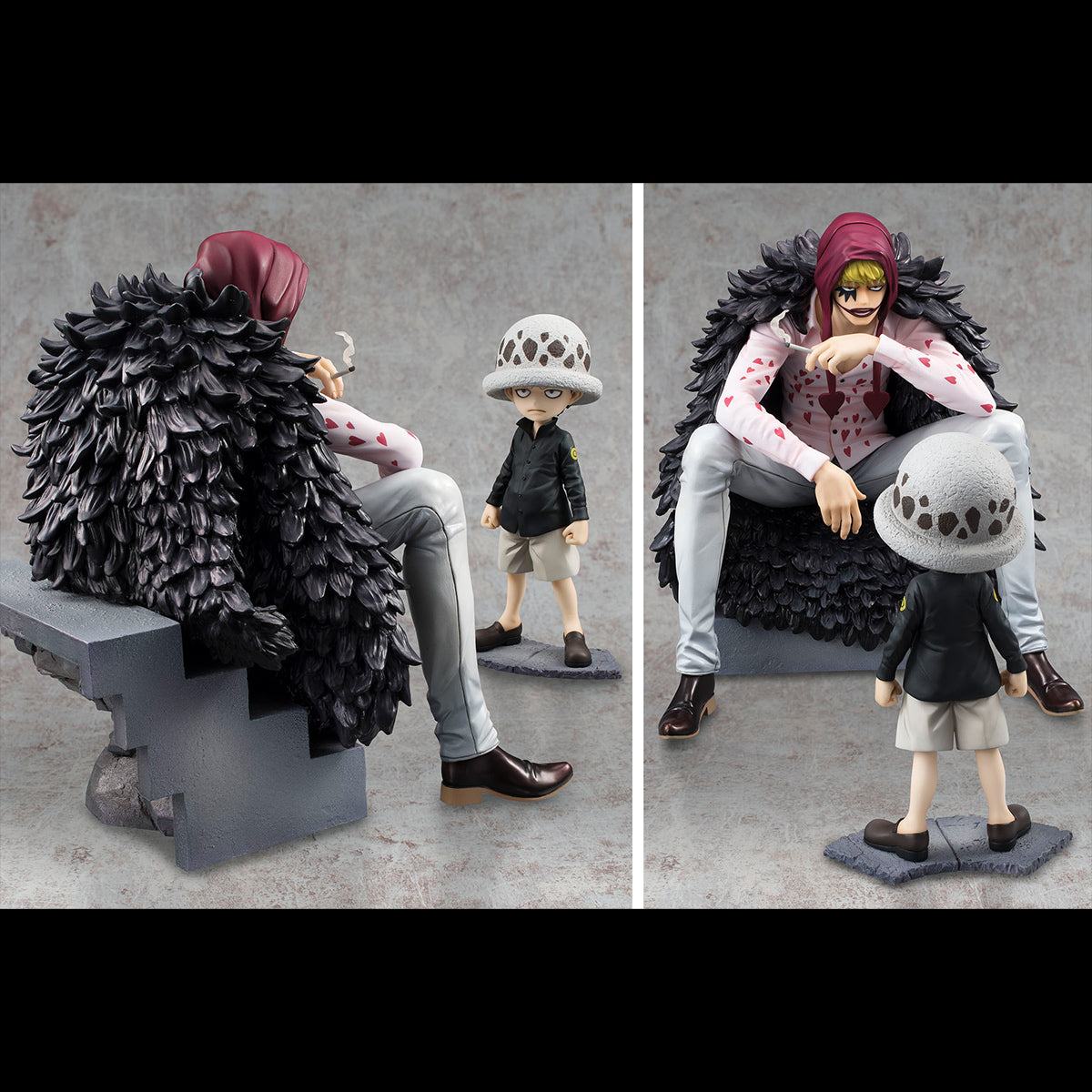 Megahouse Portrait.Of.Pirates Corazon & Law ”LIMITED EDITION” (Repeat) "One Piece" | 4535123834684