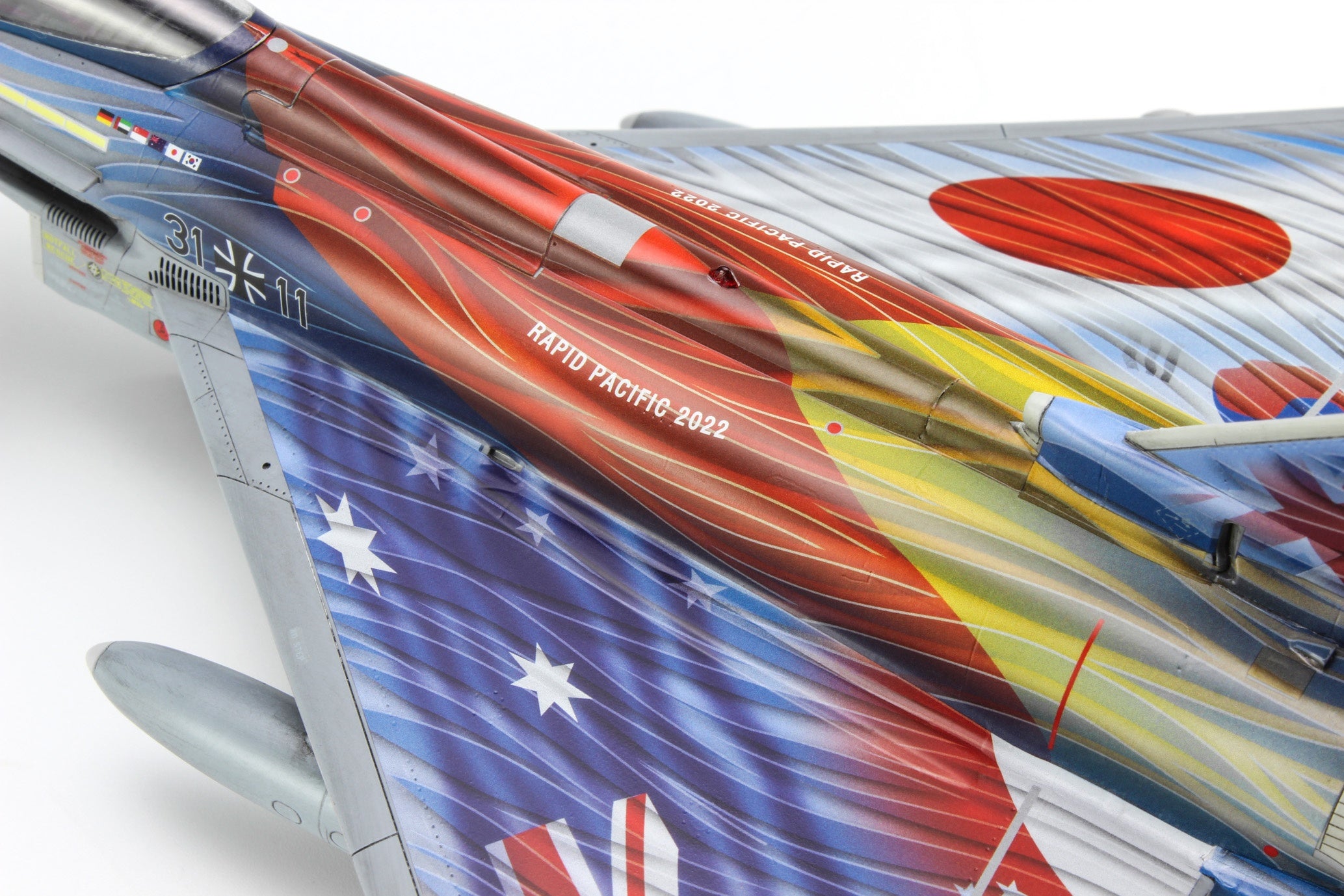 Hasegawa 1/72 Eurofighter Typhoon Single Seater “Luftwaffe Rapid Pacific 2022”
