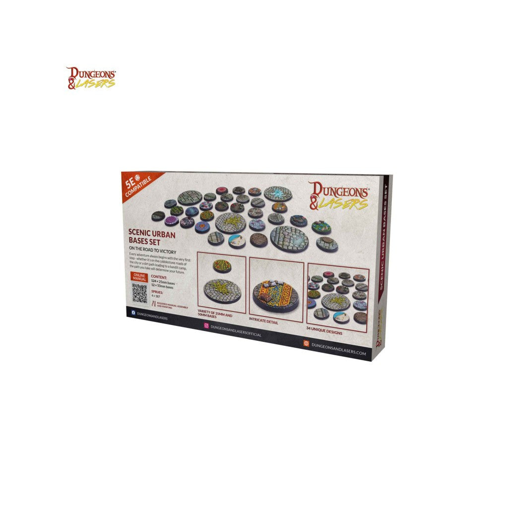 Archon Studio Dungeons and Lasers: Scenic Urban Bases Set (D&L: Miniatures) | 5901414675448