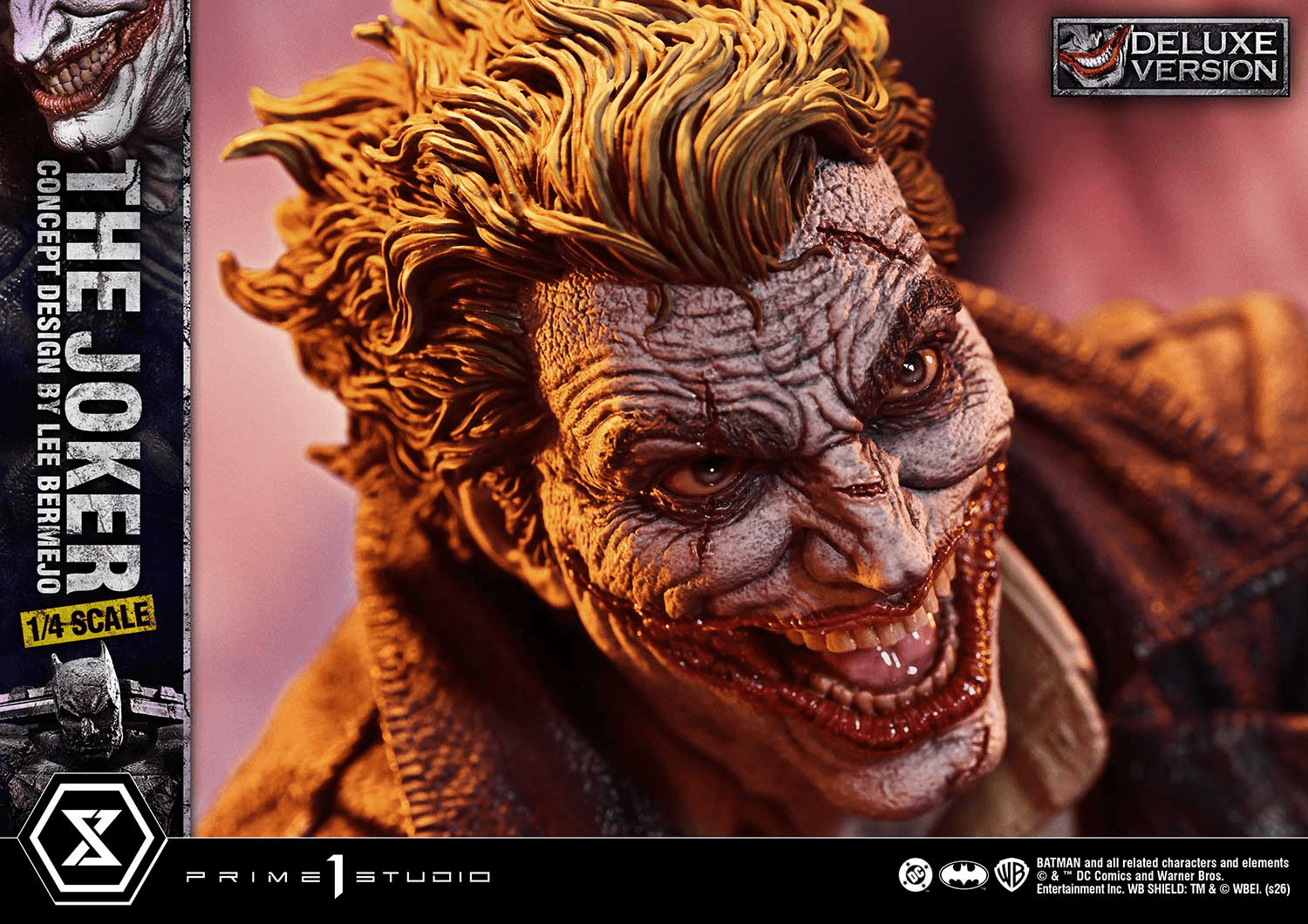 Ultimate Premium Masterline Batman (Comics) The Joker (Concept Design by Lee Bermejo) DX Bonus Version | 4582647124173