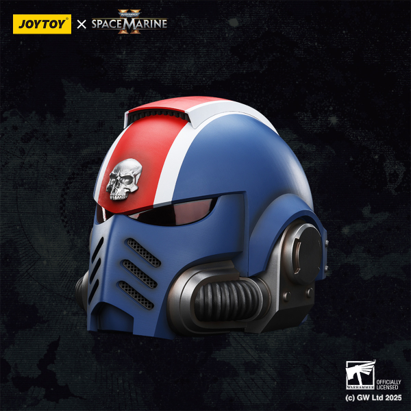 JOYTOY Ultramarines Lieutenant Titus' MKX Helmet