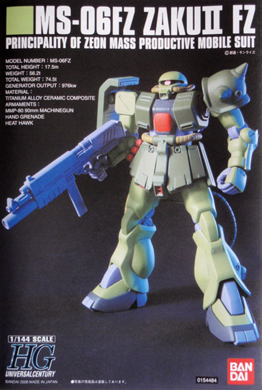 HGUC 1/144 #87 Zaku II FZ | 4573102582621