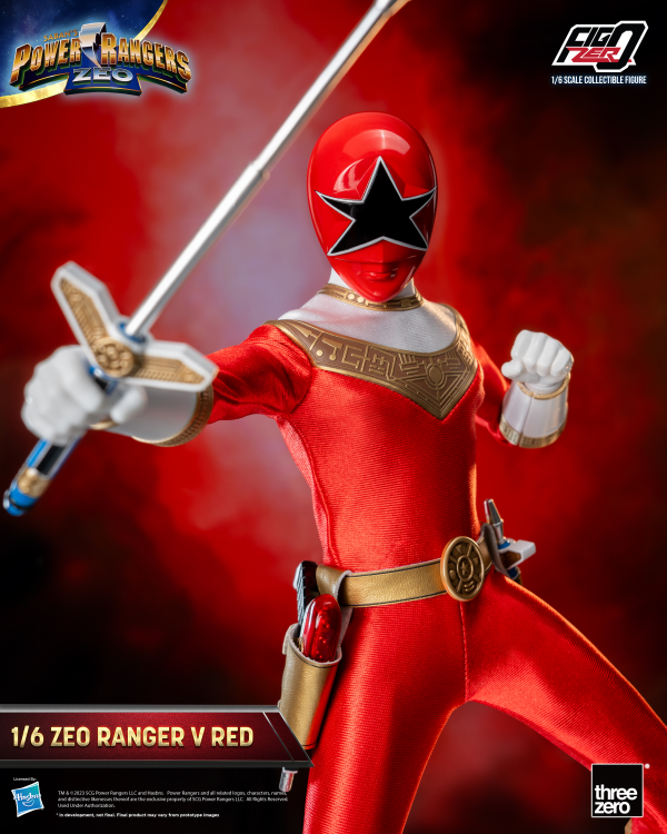 Three Zero Power Rangers Zeo - FigZero 1/6 Zeo Ranger V Red | 4895250810433