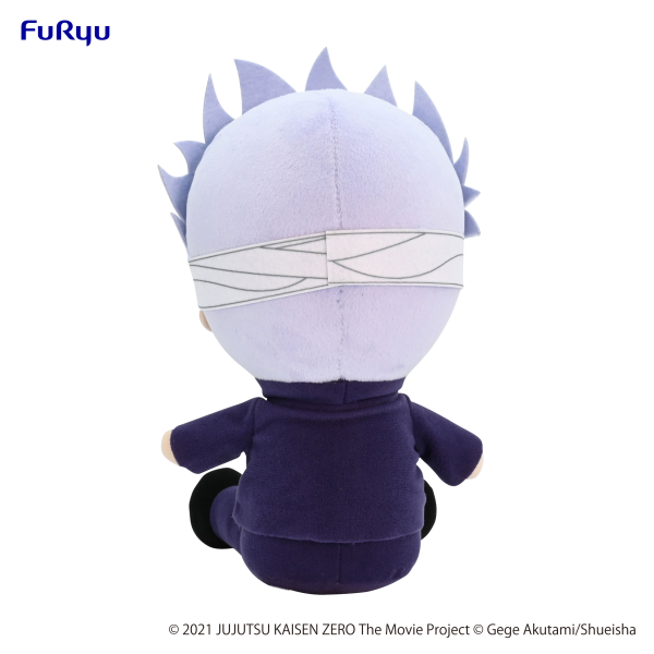 Jujutsu Kaisen 0: The Movie KYURUMARU Big Plush Toy-Satoru Gojo- | 4580736401716